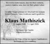 eine Anzeige