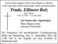 eine Anzeige